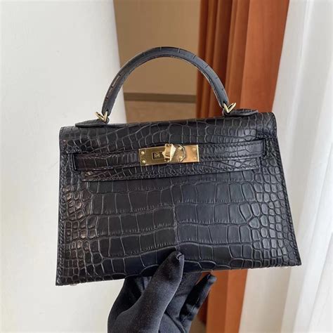 hermes kleine kelly bag|hermes mini kelly crocodile.